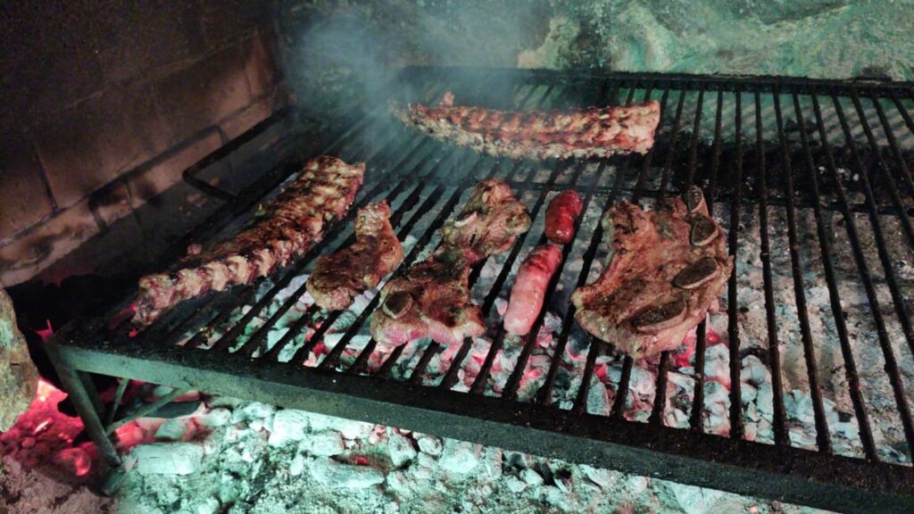 Carne a la parrilla